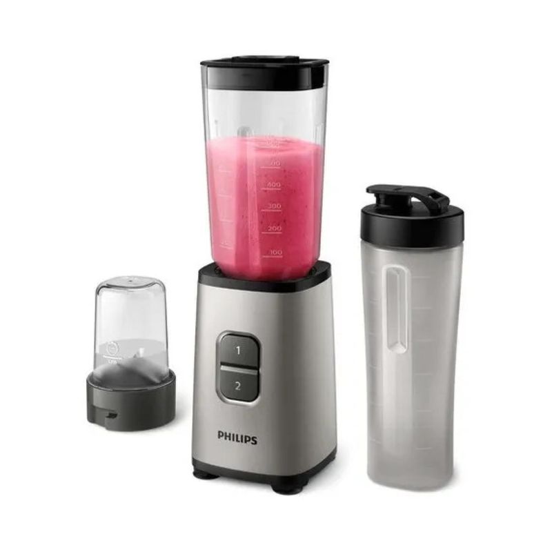 PHILIPS - Licuadora Electrica Mini Standmixer 1L 350W HR260480 Philips