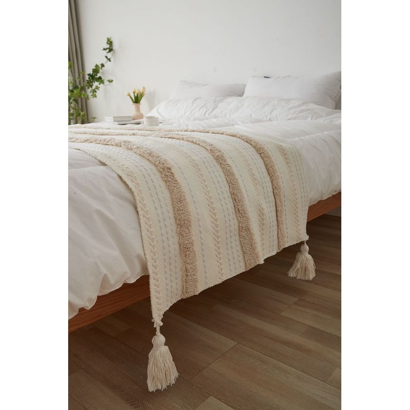 DEKOHOME - Piecera cama Modelo Sofía material algodón