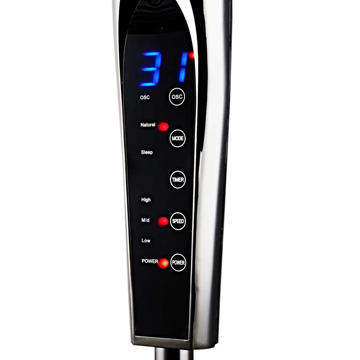 CALMA - Ventilador Pedestal Calma 18'' Modelo CPE Gun Metal - 70 W