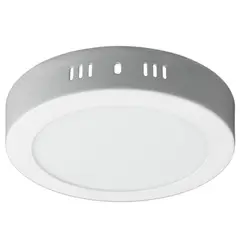 DRL LIGHTING - Pack X 4 Panel Led Sobrepuesto Redondo 12W Luz Cálida