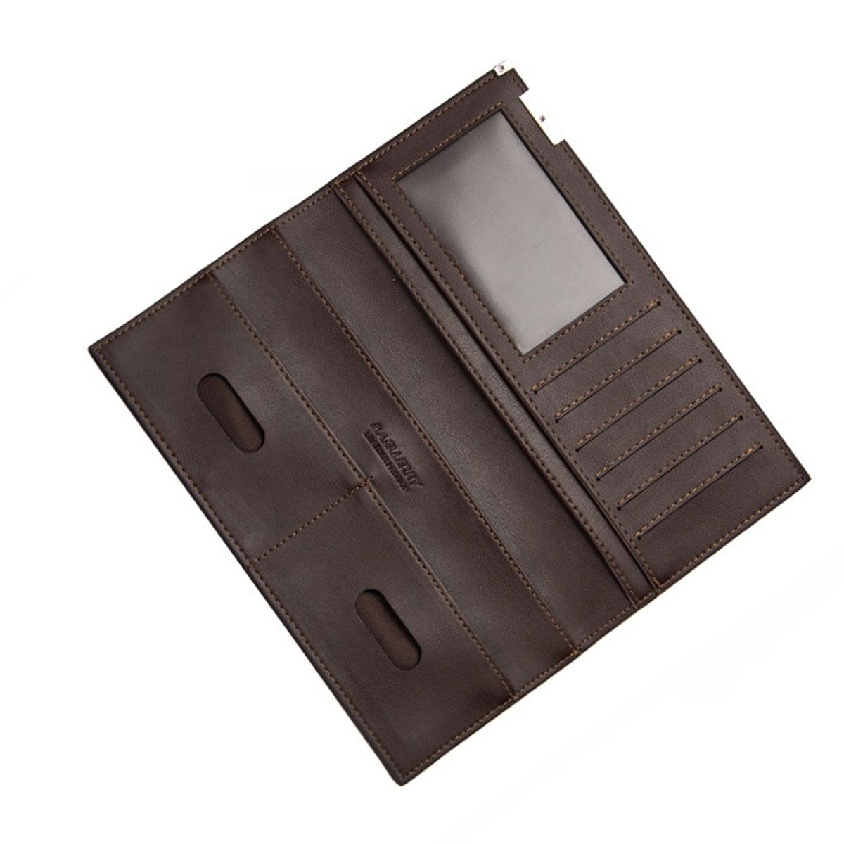 BAELLERRY - Chequera Delgada De Hombre Cuero Pu Baellerry Mod Cinder