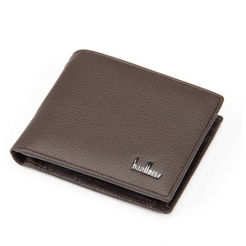 BAELLERRY - Billetera Cuero Genuino Hombre Baellerry Mod Luxe