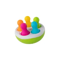 FATBRAIN TOY - Spinnypins palitroques para encaje con sonido