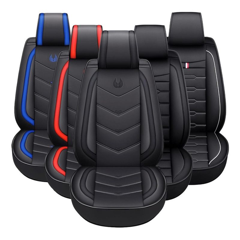 GRAND PRIX - Funda Cubre Asiento Auto Ecocuero Grand Prix Univer - Gris