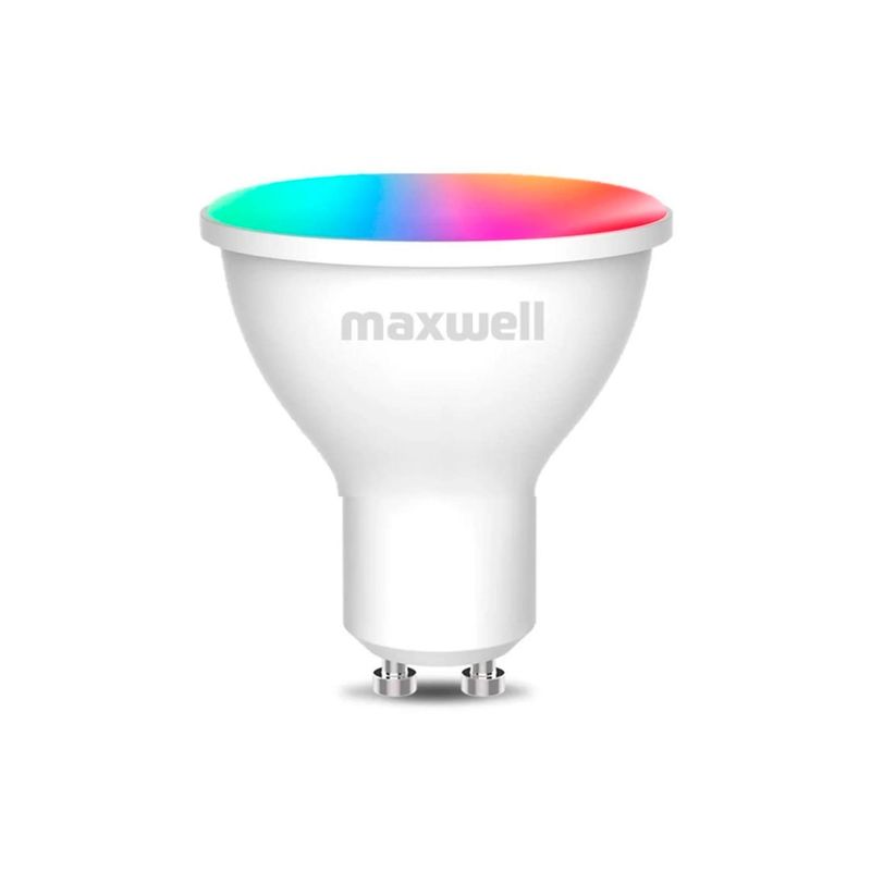MAXWELL - Ampolletas Inteligentes Set X3 Maxwell Gu10 Wifi Tuya Rgb 5w