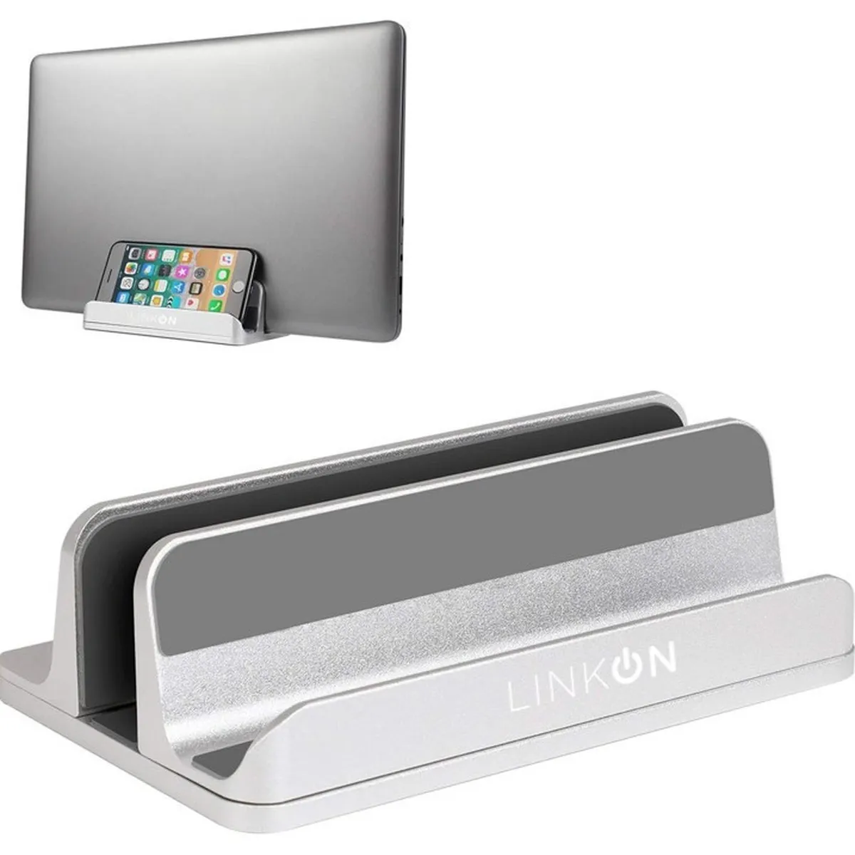 LINKON - Soporte Base Vertical Aluminio Para Mac Macbook Notebook
