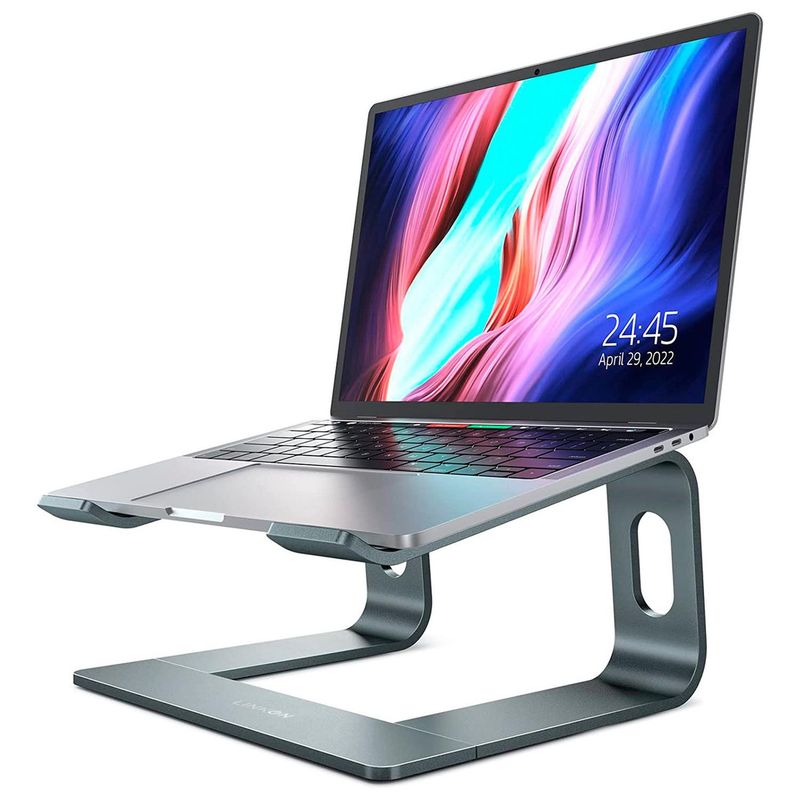 LINKON - Soporte Base Aluminio Para Mac Macbook Notebook 10 - 16 - Gris