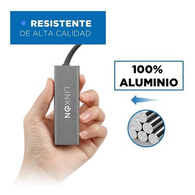Imagen 2 del producto Adaptador Usb A Rj45 Lan Ethernet 101001000 Mbps