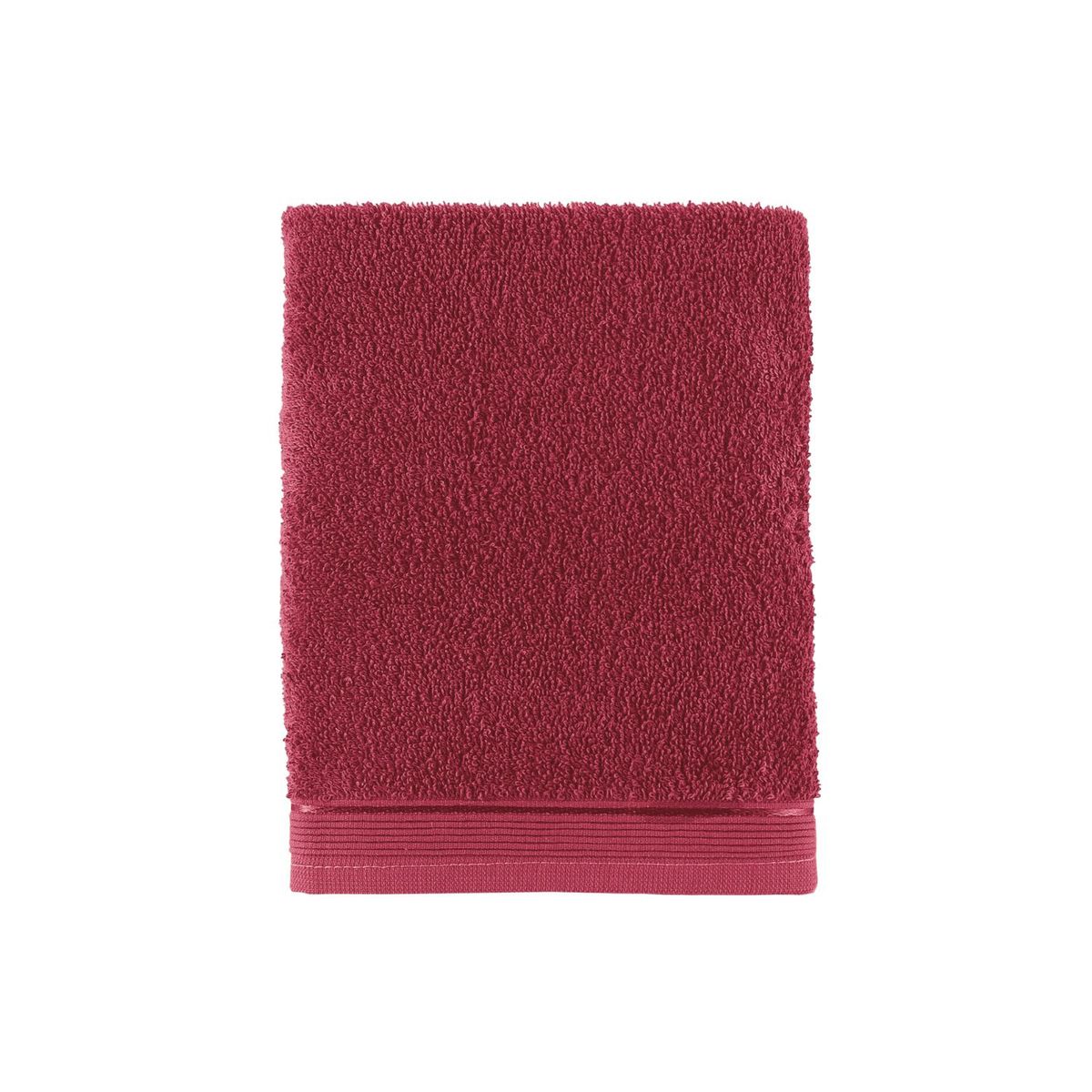 TEKA - Toalla Deportiva 30x80 cm Rosa Burdeo - 100 algodón