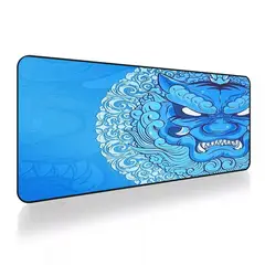 DEFF - Mouse Pad Gamer Dragon Azul 90x40
