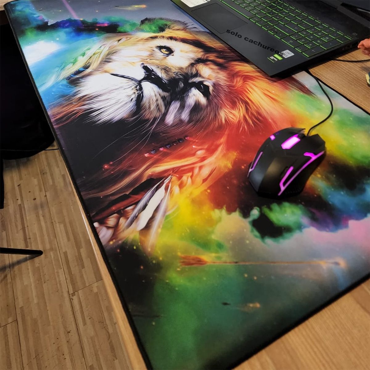 DEFF - Mouse Pad Gamer Leon  90x40
