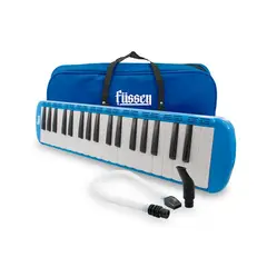 FUSSEN - Melódica 37 Notas + Estuche + Boquilla / Azul 8766