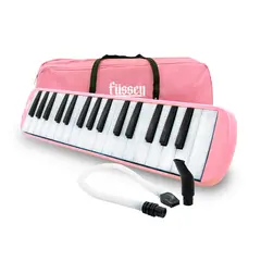 FUSSEN - Teclado Musical Melodica 32 Rosa Con Funda Mlab
