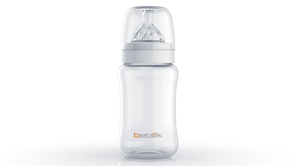 Biberon Clasico 270ml - Tetina SenseFloTM (Flujo Medio) - Blanco