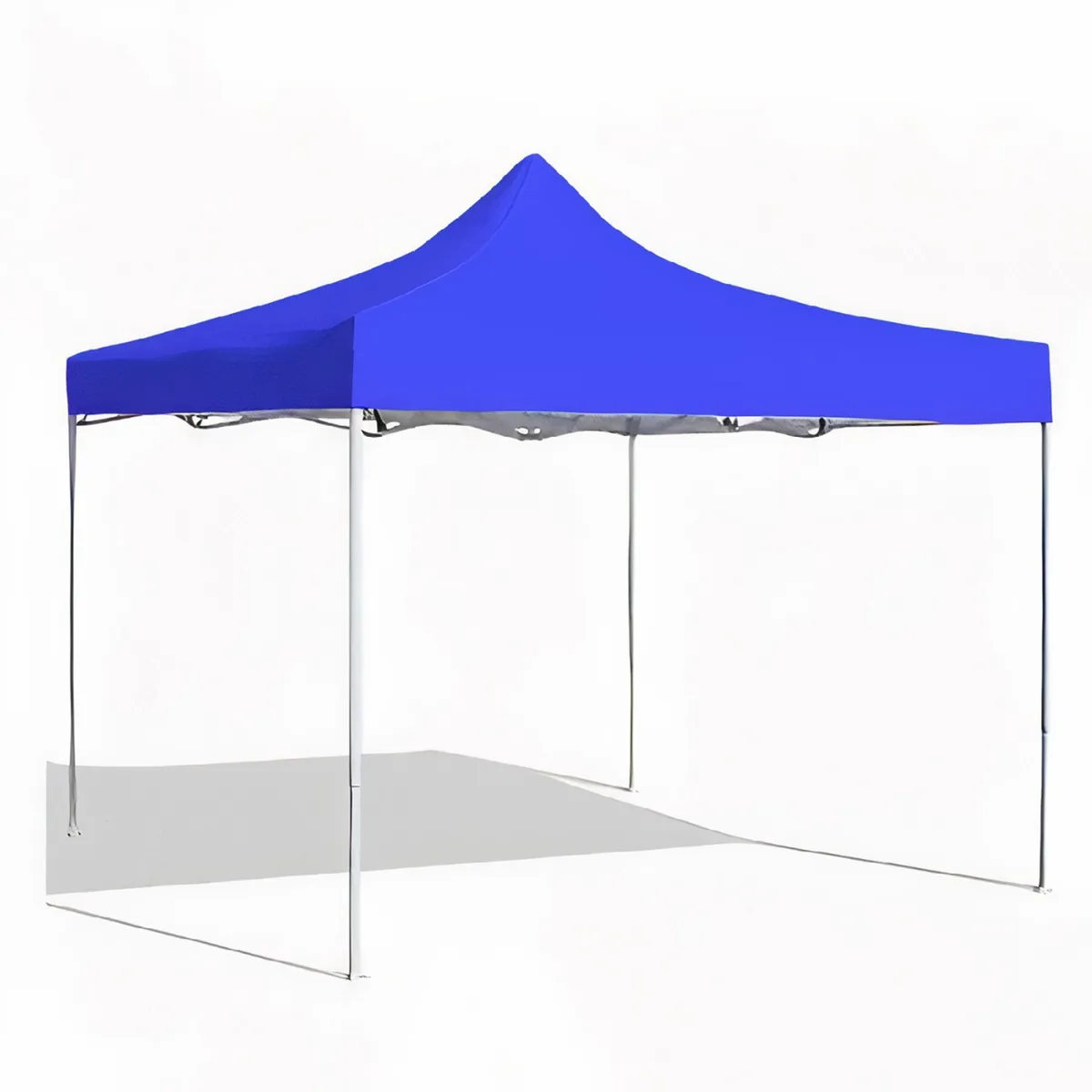 SOMBRATEC - Toldo Plegable Premium 3x3 m azul tipo araña