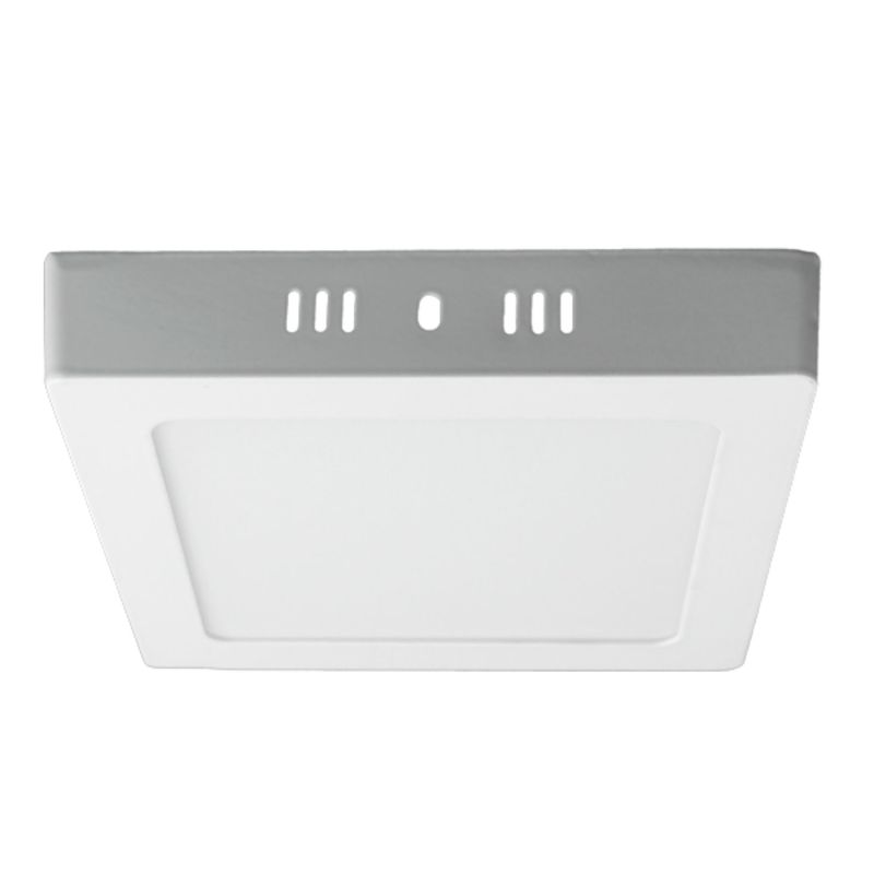 DRL LIGHTING - Panel Led Sobrepuesto Cuadrado 12W Luz Día