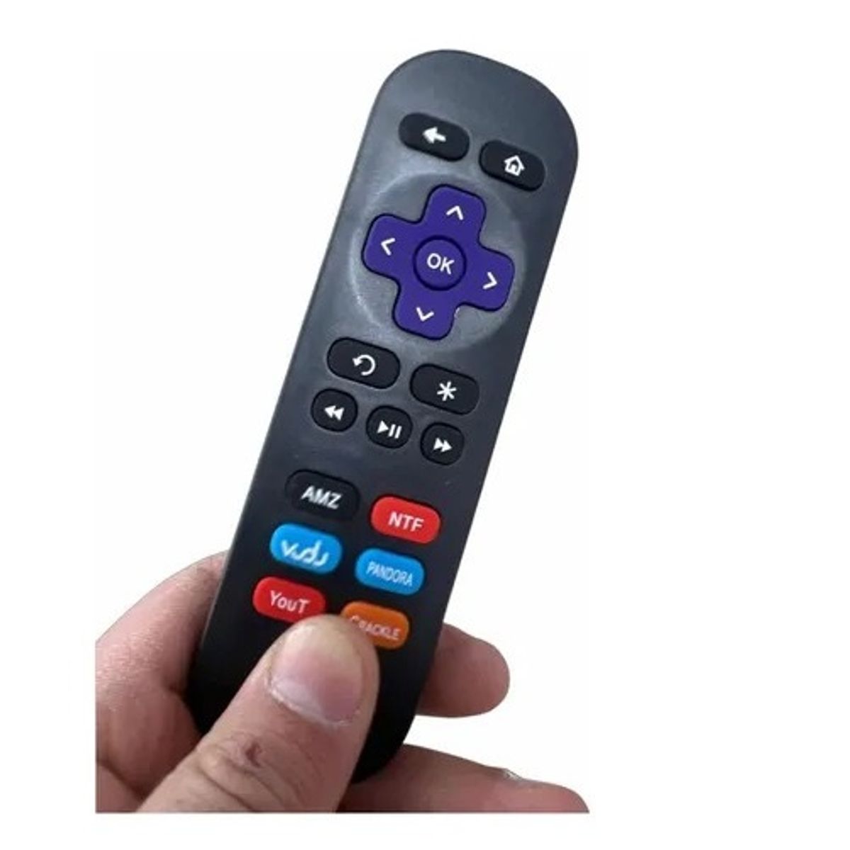 GENERICO - Control Remoto Compatible Para ROKU STREAMING 1 2 3 4 (NO STICK)