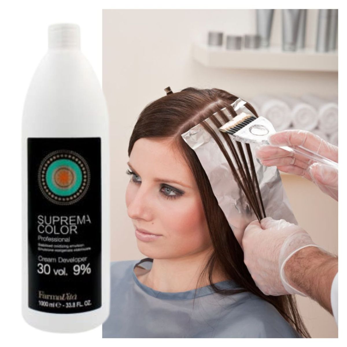 FARMAVITA - CREMA OXIDANTE DE 1 LITRO 30 VOL