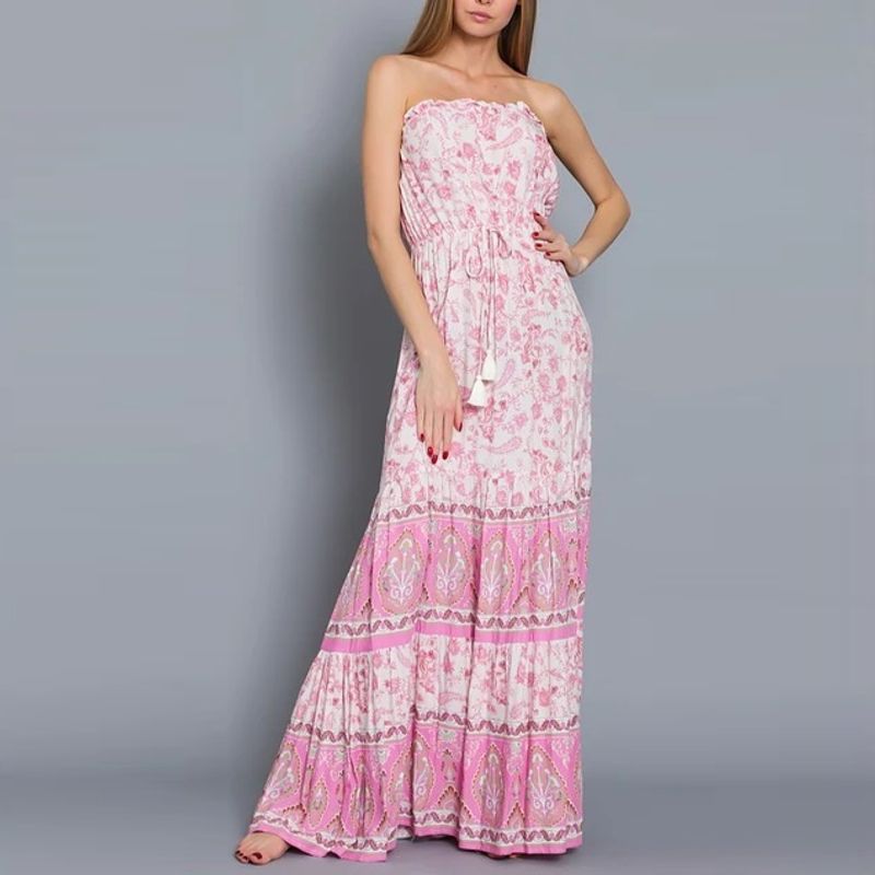 CAPRICHOSA - Maxi Vestido Violeta.-