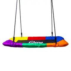GLOWUP - Columpio mecedor rectangular multicolor