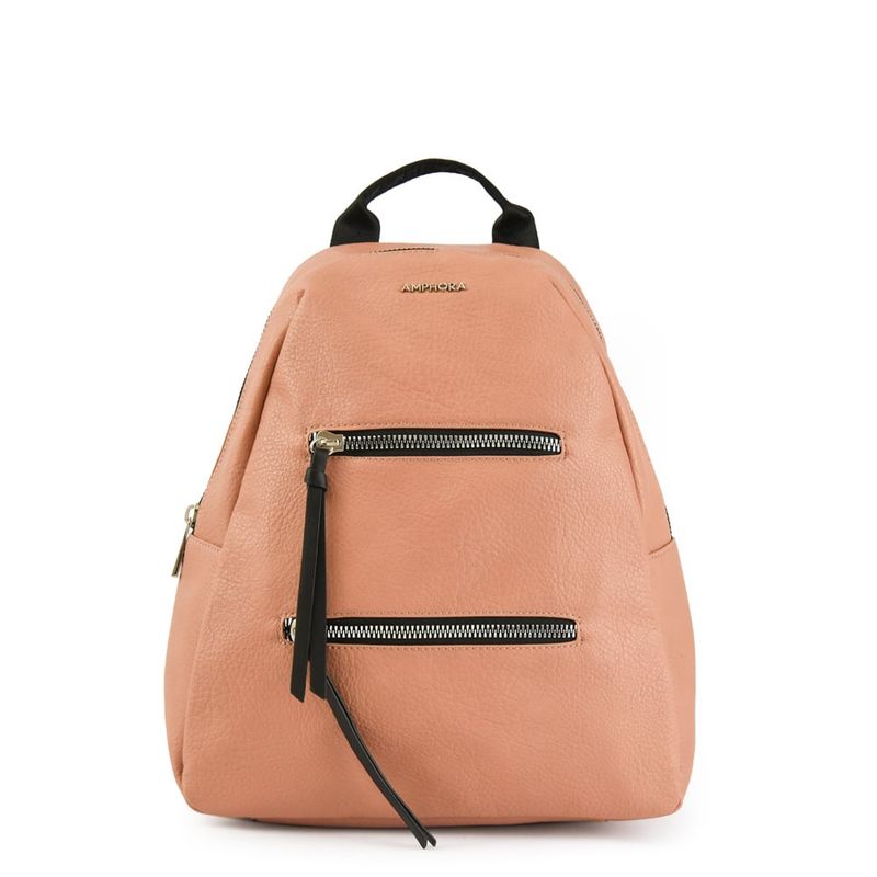 AMPHORA - Mochila mediana aliz rosa viejo