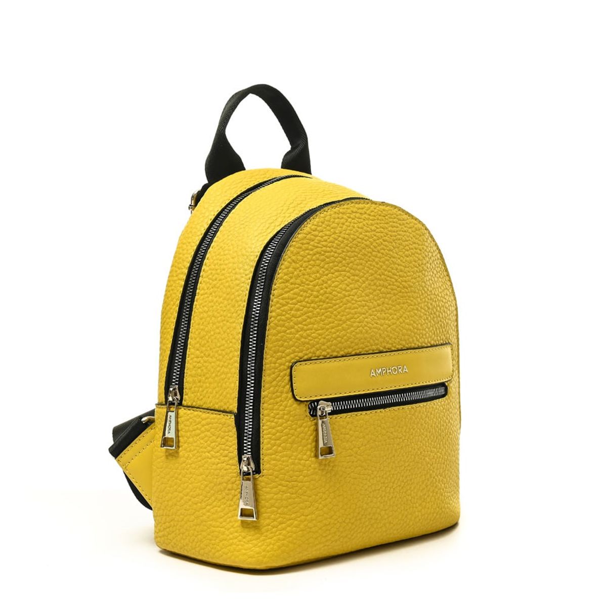 AMPHORA - Mochila pequeña brixie amarillo