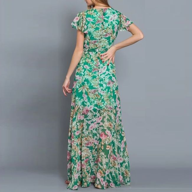 CAPRICHOSA - Maxi Vestido Estampado Rosita