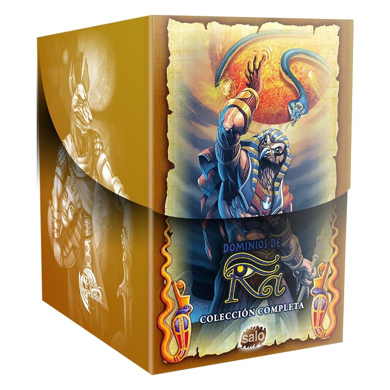 MITOS Y LEYENDAS - Colección "Dominios de Ra" en Caja Coleccionable + 3 Cartas Edición Limitada