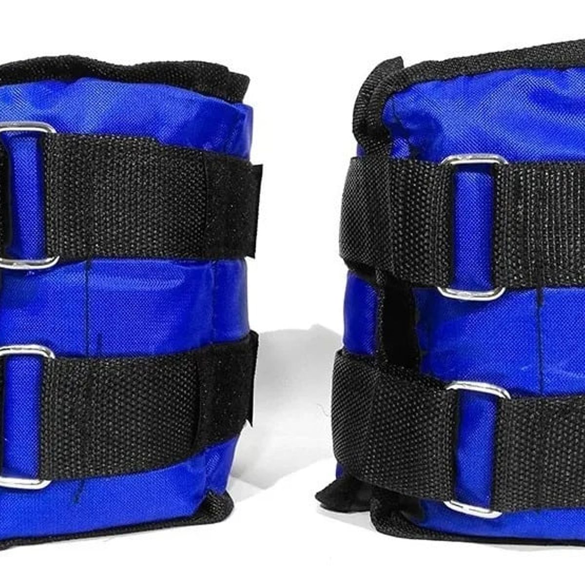 GENERICO - Par Tobilleras Peso Ajustable Ejercicio 750 Gr - Total 1.5kg