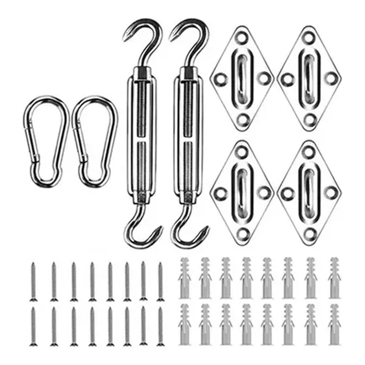 OFERTABKN - Kit De Instalación Para Fijación De Toldo Vela