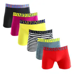 GIOVACCHINO - Pack de 6 Boxer Medio Algodón Hombre.