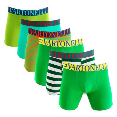 Imagen 1 del producto Pack de 6 Boxer Medio Algodón Hombre.