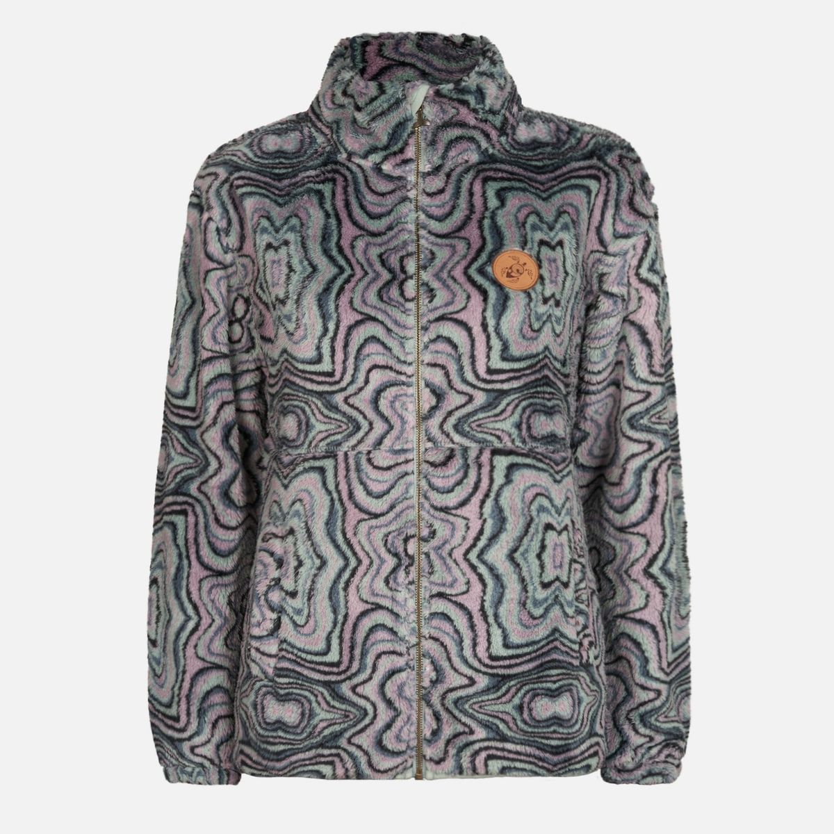 HAKA HONU - Chaqueta Mujer Caluro-Sin Full Print Haka Honu