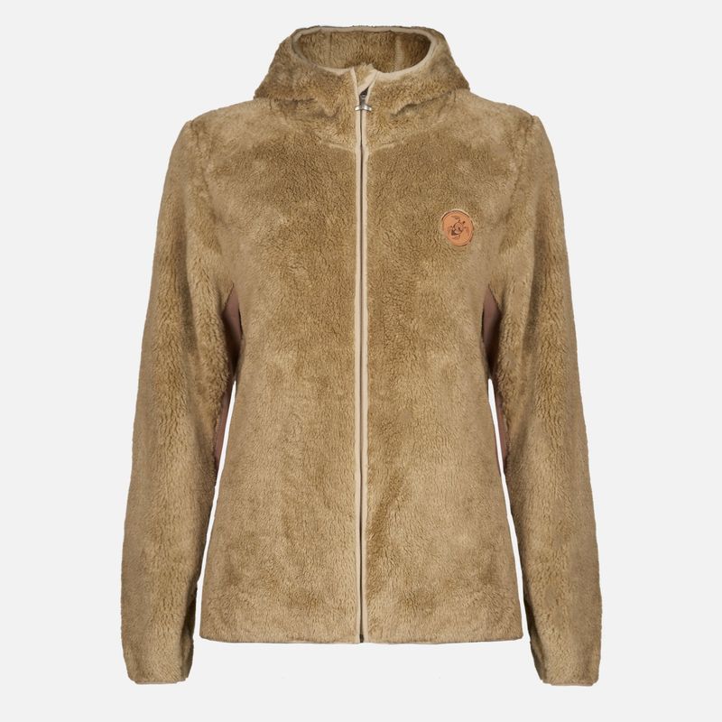 HAKA HONU - Chaqueta Mujer Calur-Oso Beige Haka Honu