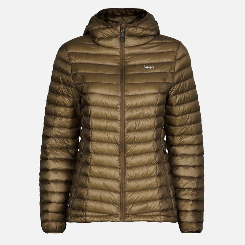 LIPPI - Chaqueta Mujer Peak Down Hoody Jacket Oliva Oscuro Lippi