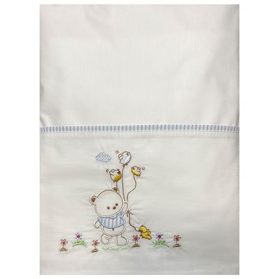 Imagen 2 del producto Juego de sabanas cuna colecho osito celeste