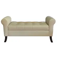 GENERICO - Banqueta Baúl New Alejandria Color Beige