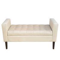 Banqueta Baúl Barcelona Color Beige