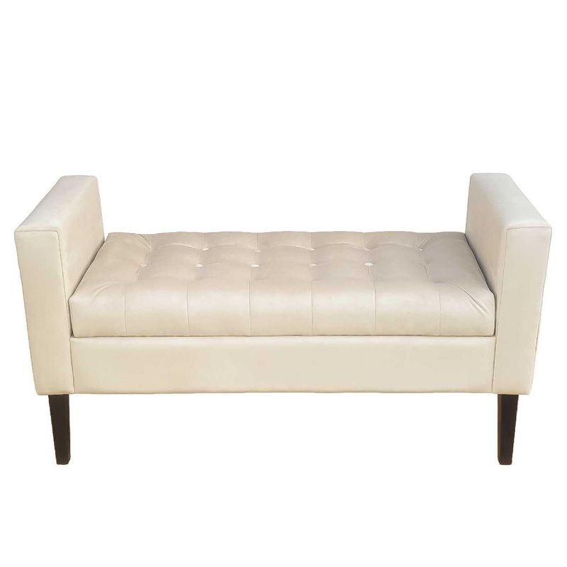 GENERICO - Banqueta Baúl Barcelona Color Beige
