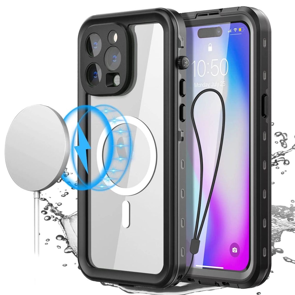 XUNDD - Carcasa para Iphone 14 Pro Max Sumergible Antigolpes Outdoor