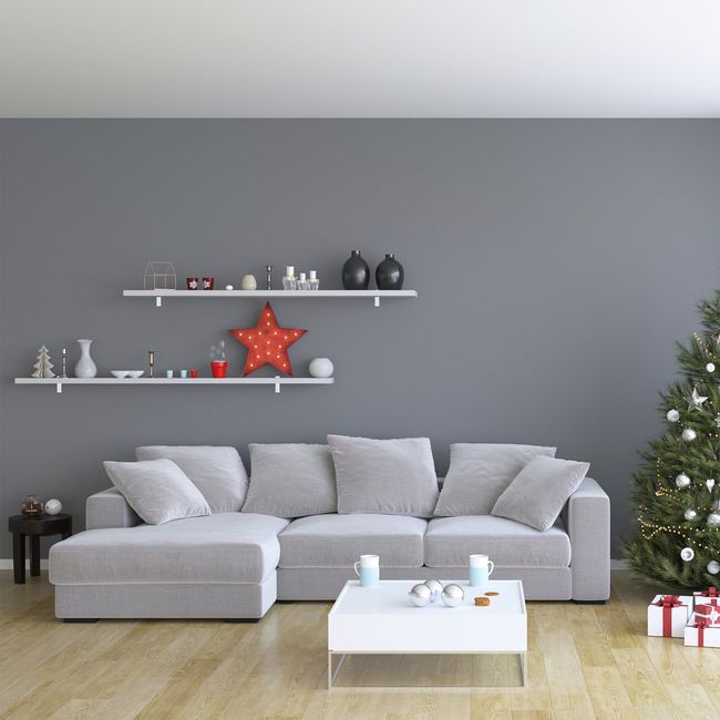 BRASFORMA - Repisa Flotante + 2 Soportes 90×25 Blanco - KPB90x25 BRASFORMA