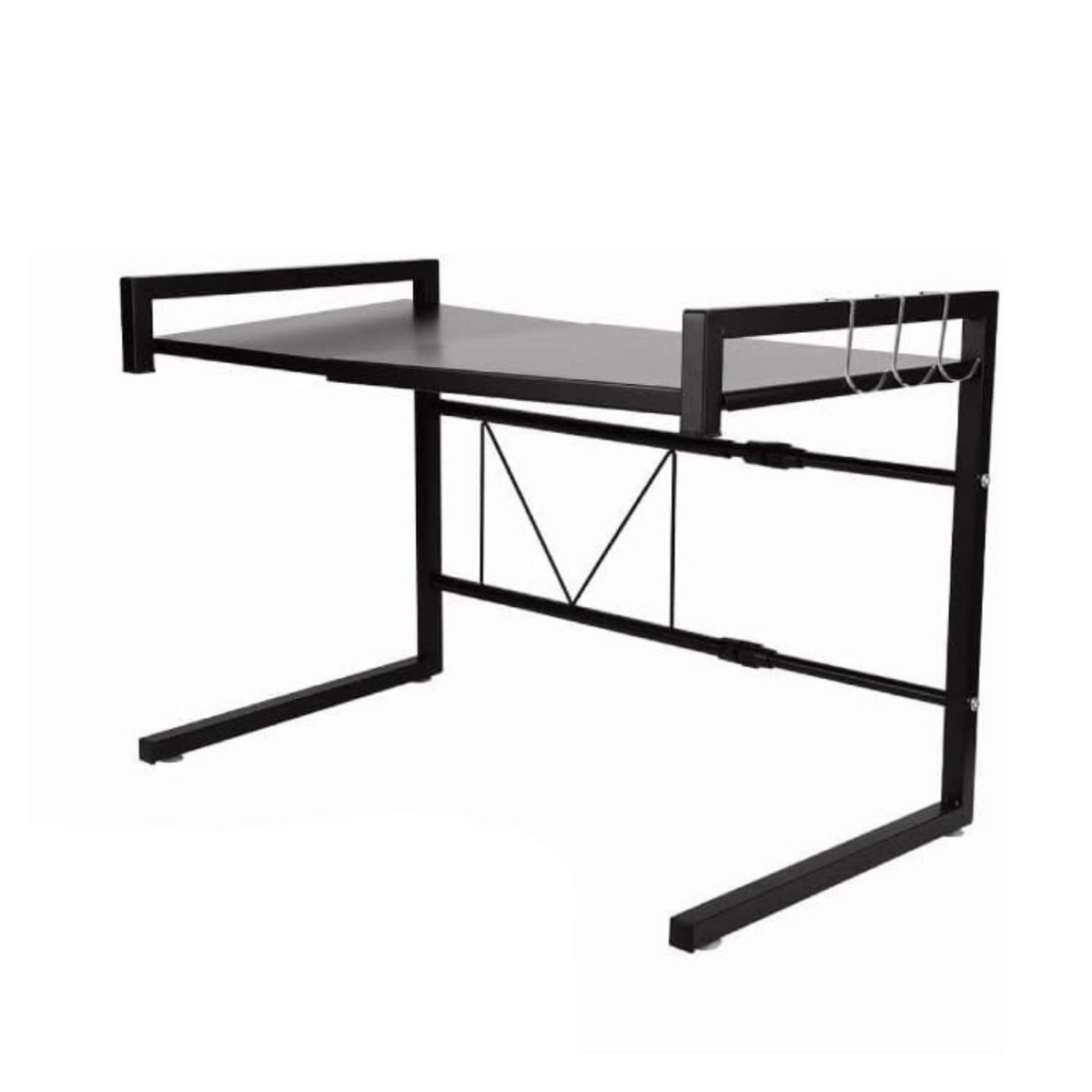 SOHOGAR - Estante organizador microondas ajustable metal