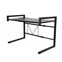 Estante organizador microondas ajustable metal