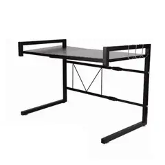 GENERICO - Estante organizador microondas ajustable metal