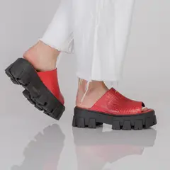 MOSSA - Sandalias Enjoy Rojo