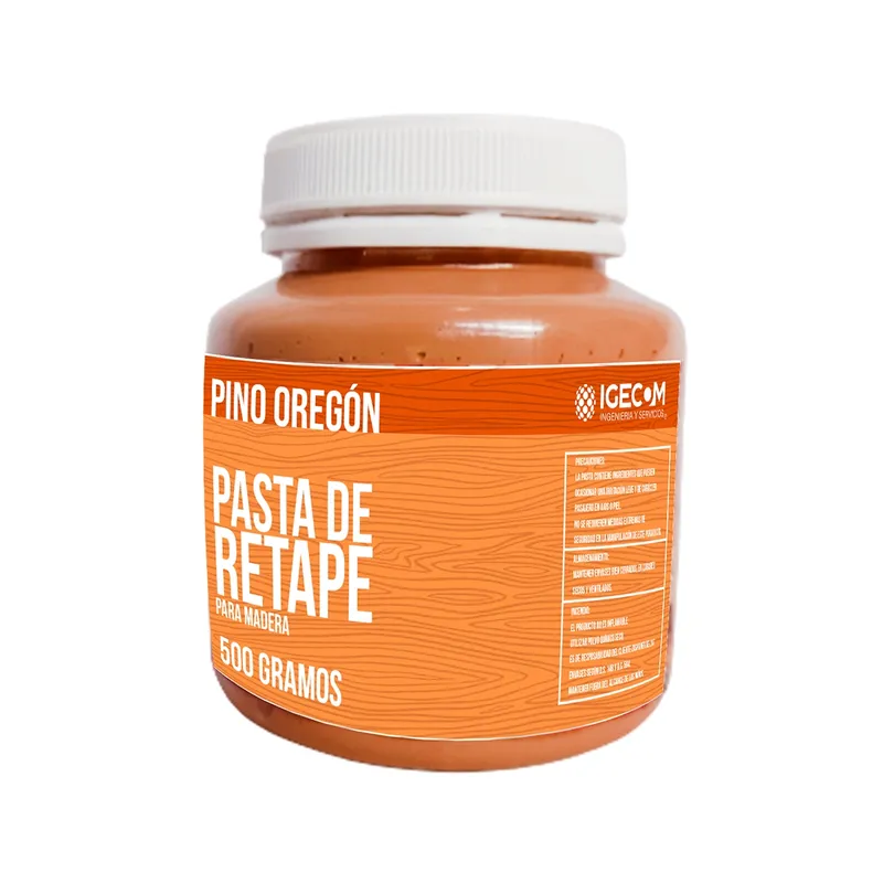 IGECOM - Masilla Retape Oregón 500 Gr Para Madera