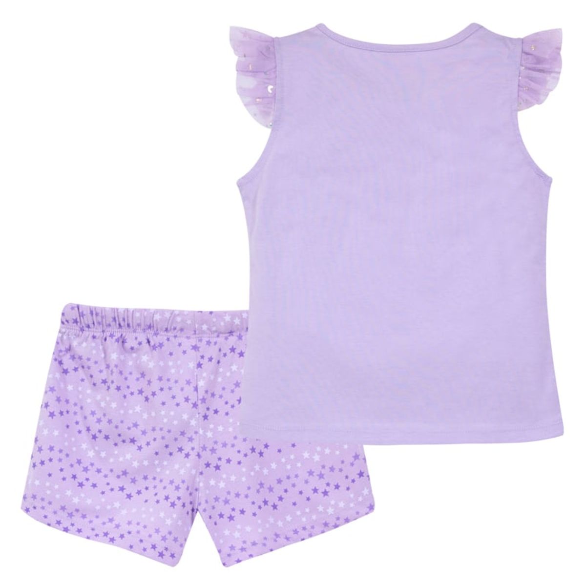 DISNEY - Pijama Niña Frozen Anna & Elsa Snow Lila Disney