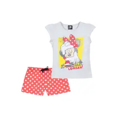 DISNEY - Pijama Niña Minnie Looking For Selfie Rojo