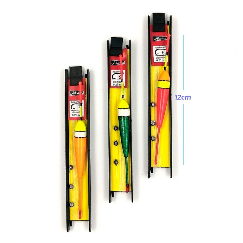 GENERICO - Set De 3 Flotadores De Pesca Con Anzuelo