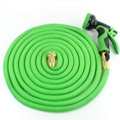 Imagen 2 del producto Manguera retráctil expandible jardín 15 mts. Verde
